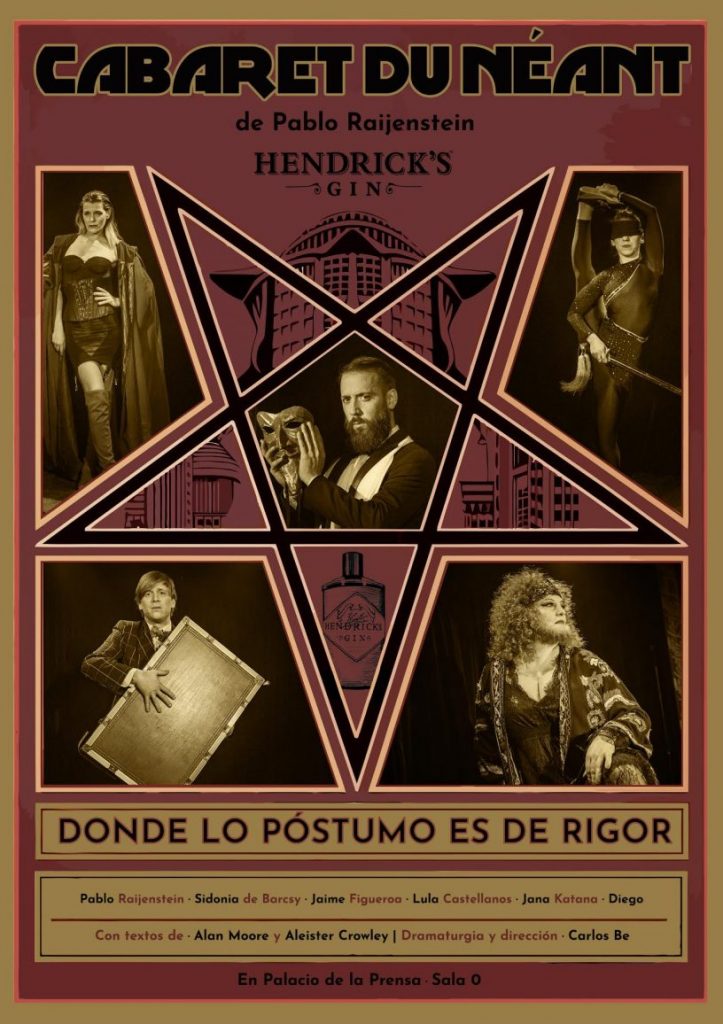 Cartel Cabaret Du Nèant