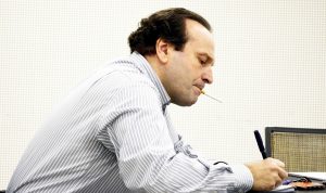 El candidato David Pinilla