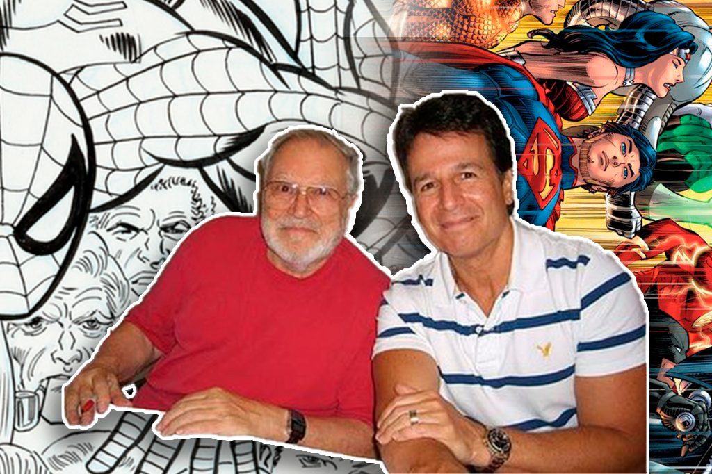 John Romita Sr y Jr - Foto y Arte