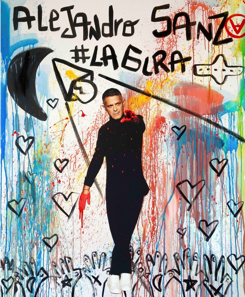 Cartel de #LaGira de Alejandro Sanz